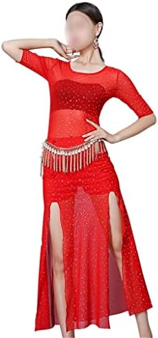 N/A Womenенски ориентален класичен танц фустан за танцување костим за проucирен костум за изведба на танцување
