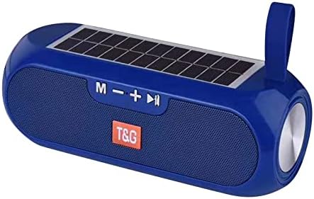 Xhglig преносни соларни звучници за соларно полнење колумна водоотпорна безжична стерео музика звучник за напојување Boombox Aux FM Radio