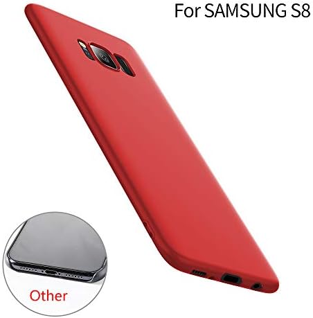 Х-Ниво Samsung Galaxy S8 Случај, [Динамична Серија] Ултра Тенок Мек Силиконски Гел Гумен Шок-Отпорен Случај Со Анти-Гребење