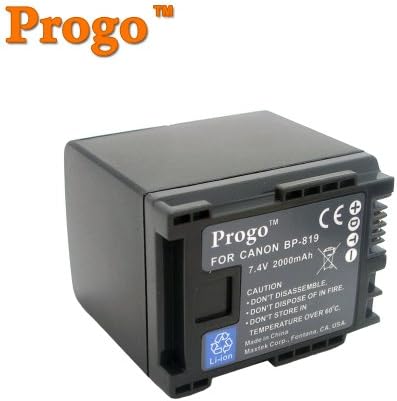 Progo Two li-јонска батерија што може да се надополнува и еден џеб за брзо патување полнач со адаптер за автомобили, компатибилен за