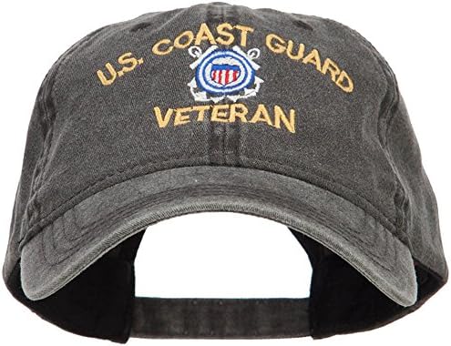 Ветеран на американската крајбрежна стража везено измиено капаче