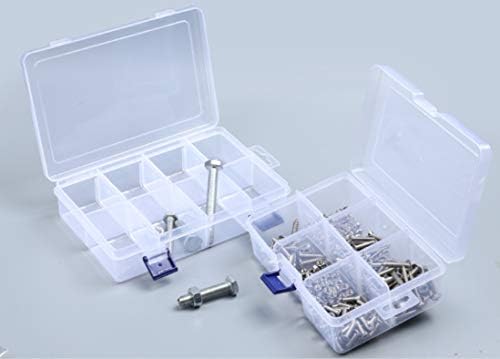 Кутија за сортирање на G'Z, про transparentирна кутија за складирање, кутија за складирање на делови, кутија за складирање на