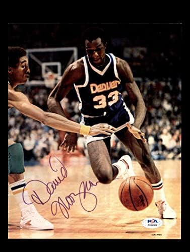 Дејвид Томпсон ПСА ДНК КОА потпиша 8x10 Фото Автограм - Автограмирани НБА фотографии