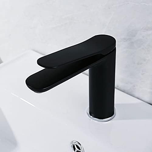 Месинг хром обложен долга рачка ладна и топла басен тапа бела боја единечна дупка палуба монтирана мијалник за миење садови