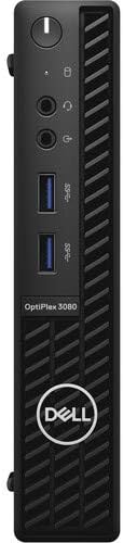 Dell OptiPlex 3080 Микро Форма Фактор Десктоп, Itel Core i5-10500T, 8GB DDR4 RAM МЕМОРИЈА, 256GB SSD, Windows 10 Pro, Интел 3165 802.11
