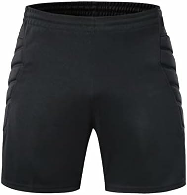 Jugaoge Kids Boys фудбалски голман за обука на панталони/шорцеви за џемпери фудбалски голмани на дното