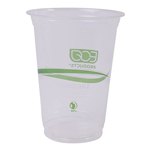 Еко-Производи Зелена Лента Обновливи &засилувач; Компостибилен Ладна Чаши, 16 мл, Случај на 1000
