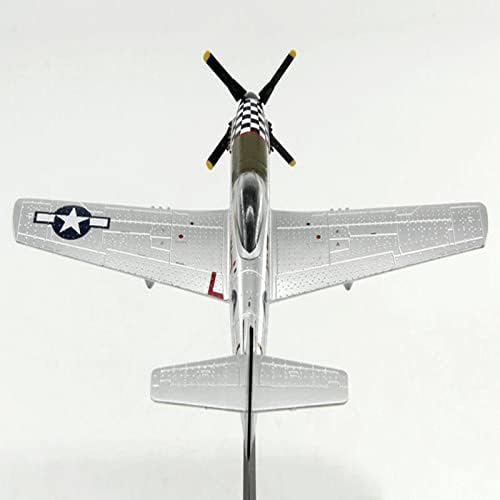 1/72 Скала на американската армија AIR P-51 Mustang Fighter Aid Model Model Model Model Diecast Ament Model за собирање