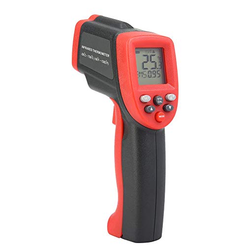 WT700 не -контактниот термометар, -50 ℃ 750 ℃ ​​Дигитален инфрацрвен термометар Индустриски инфрацрвен термометар за автомобил, скара