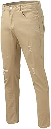 Diyago мажи слаби фармерки хип хоп случајна мода тенок панталони истегнат тинејџерска улична облека гроздобер најдобри фармерки, пантолони