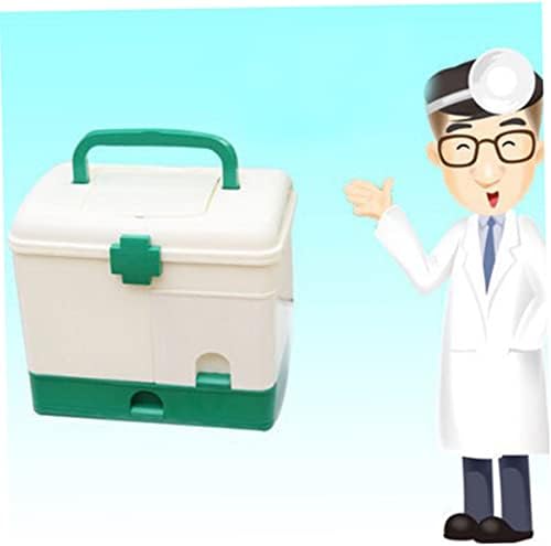 Преносна кутија за складирање Zerodeko итна медицинска торба за лекови за лекови за прва помош -кутија за лекови за прва помош комплет