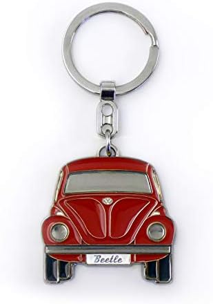 Колекција Brisa VW - Volkswagen Keychain Keychain клуч за приврзоци за приврзоци за клучеви во врежана лим за подароци во дизајн на бубачки