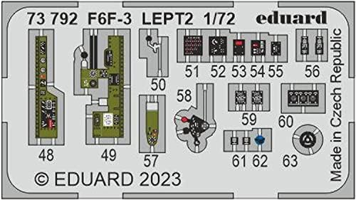 Eduard EDU73792 1/72 GRUMMAN F6F-3 HELLCAT ETCHED PARTS PASTORING PLASSION MODE