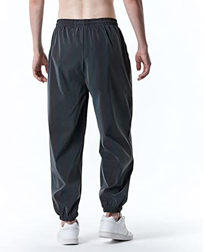 Менс цврста боја летни обични панталони обични лабави хип -хоп флуоресцентни хеланки младински спортови за џогирање пантолони