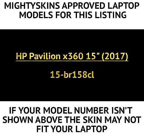 MOINYSKINS Кожата компатибилна со HP Pavilion X360 15 - ладен челик | Заштитен, издржлив и уникатен винил декорален обвивка за обвивка |