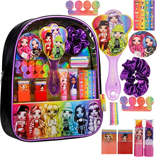 Висока Виножито - Комметички козметички торбички за шминка за девојчиња во Таунли, вклучуваат сјај за усни, лак за нокти, додатоци за