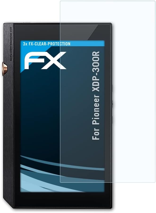 Филм за заштита на екранот Atfolix компатибилен со Pioneer XDP-300R заштитник на екранот, ултра-чист FX заштитен филм