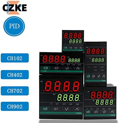 Modband Dual излез SSR и Relay CH102 CH402 CH702 CH902 Две реле излез LCD дигитален PID интелигентен контролер на температура48-240V