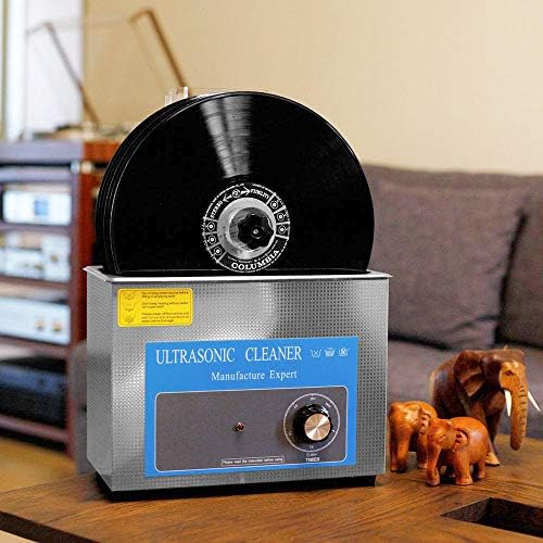140W LP Vinyl Record Ultrasonic Clean, 4L ултразвучна машина за чистење на рекорди, чистач за електрични записи, CE/FCC/CCC/PSE
