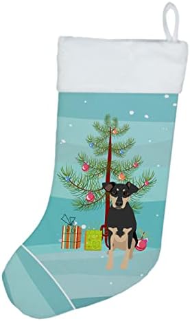 Богатства на Каролина WDK3143CS Rottweiler Black and Tan 3 Божиќно Божиќно порибување, камин виси чорапи Божиќна сезона забава Декорации за