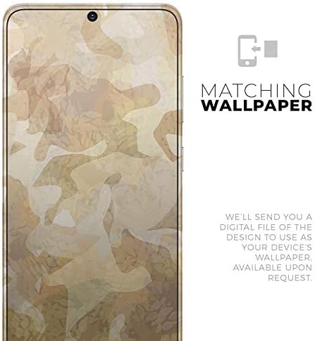 Дизајн Скинц Пустинска Камуфлажа V1 Заштитна Обвивка Од Винил Налепници Обвивка На Кожата Компатибилна Со Samsung Galaxy S20