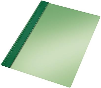 Еселте Прицврстувач Кутија од 50 Пвц Папки Фолио Формат Зелена
