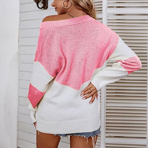 Maseенски сив џемпер мода 2022 година со долг ракав плетење во боја на џемпери во боја на врвот пулвер џемпери