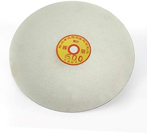 X-Dree 250mm 10-инчен Grit 500 дијамантски обложени рамни диск со рамен диск за мелење на пескарење (диско де Лија де 250 mm de 10