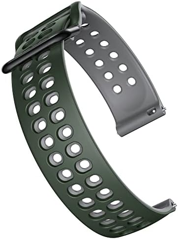 Hepup Smart Watch Band За Garmin Ferrunner 245 Силиконски Ремен За Нараквици За Garmin Vivoactive 3 /Претходник 245m 645 Нараквица