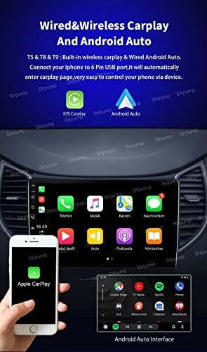 9 4+64GB Android 10 Во Цртичка Автомобил Стерео Радио Одговара за 2014 15 16 17 Honda City Gps Навигација Главата Единица Carplay Android Auto