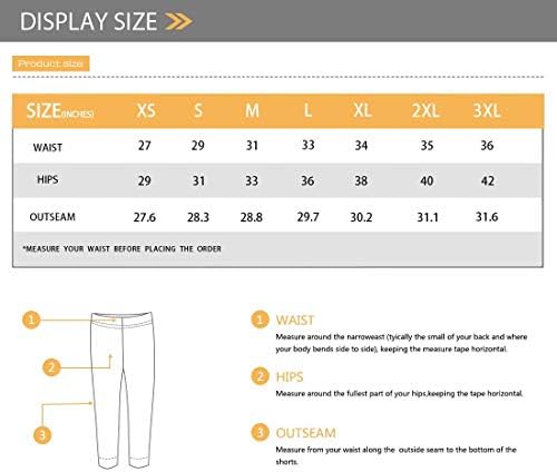AfpanqZ женски хеланки на јога непречено панталони за компресија кои трчаат спортски задникот за задник со високи атлетски теки