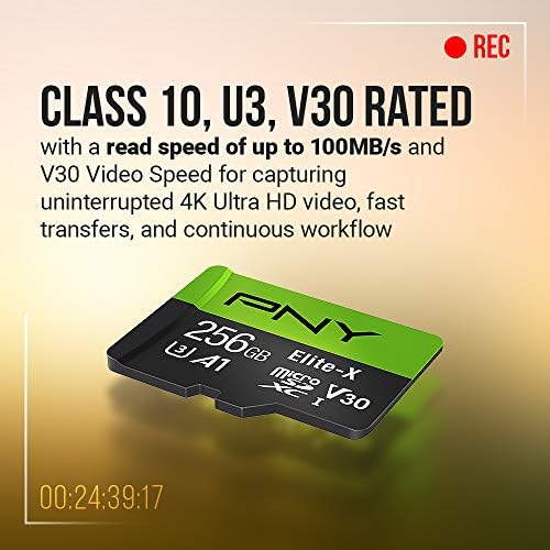 PNY 64GB ELITE-X CLASS 10 U3 V30 V30 MicroSDXC Flash Memory Card & Wyze CAM OG Security Camera, затворен/отворен, 1080p HD Wi-Fi Security