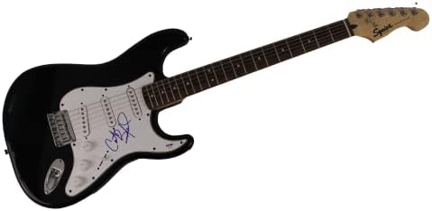 CARTER BEAUFORD SIGNED AUTOGRAPH FULL SIZE BLACK FENDER STRATOCASTER ELECTRIC GUITAR WITH PSA/DNA AUTHENTICATION - DAVE MATTHEWS