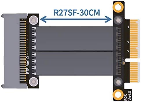 ADT-LINK R27SF U. 2 NVMe SSD ДО PCI-e 3.0 x4 SFF-8639 NVMe PCIe Продолжен Кабел За Податоци Со Висока Стапка НА Пренос 8G/BPS