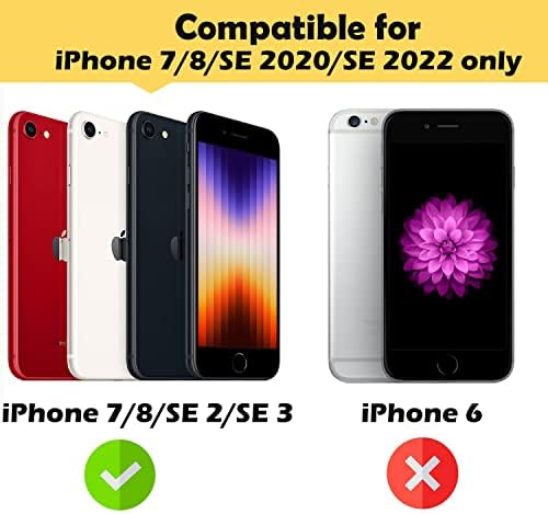 См Случаи iPhone 7/8, SE 2020, SE 2022 Случај-Spider Web Црвен 3d Печатен Дизајн Телефон Назад Тврд Пластичен Капак Случај за iPhone
