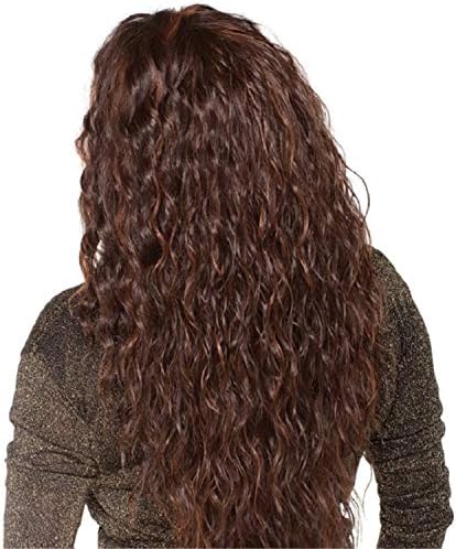 Andongnywell човечка коса откачена виткана чипка фронтална перика коса природна коса перики за црни жени отпорни на топлина