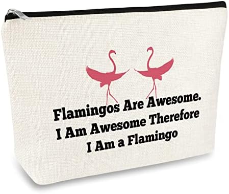 Фламинго Љубовник Подарок Фламинго Козметичка Торба Мотивациона Фламинго Подарок Шминка Торба Фламинго Тематските Подароци Животните