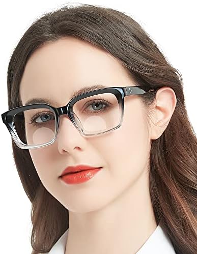Маре Азуро без линија за бифокални очила за читање жени преголеми читатели на блокирање на сина светлина 0 1.0 1.5 2.0 2.5 3.0 3.5