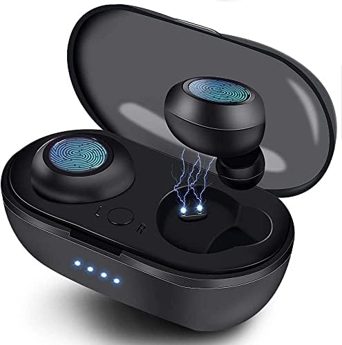 Водоотпорни Bluetooth 5.0 Вистински безжични уши, контрола на допир, 30 часа циклични слушалки за време
