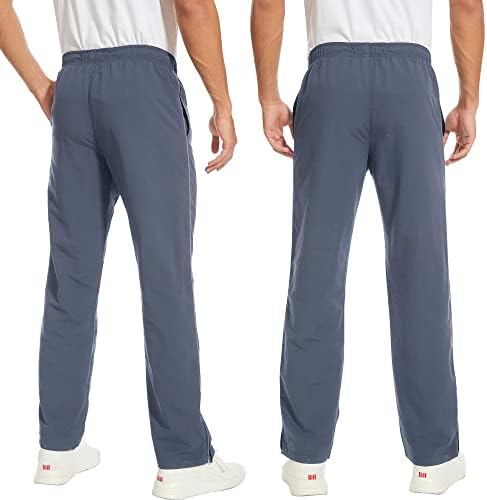 Машки панталони за машка панталони со лесни џемпери атлетски панталони Брзи суви перформанси на џогер пантолони