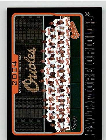 Baltimore Orioles TC Card 2005 Topps Black 641 - Плочани бејзбол картички