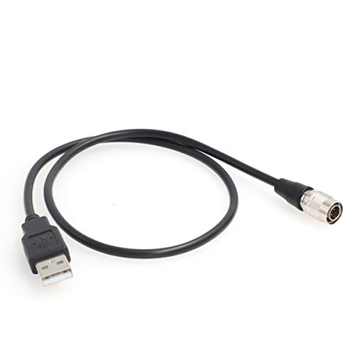 SZRMCC USB до Hirose 4 пински Машки Кабел За Напојување За Зум F4 F8 Звучни Уреди 633 644 688 Рекордери