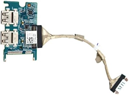 USB I/O табла со кабел 4Y8T1 04Y8T1 CN-04Y8T1 Компатибилен резервен дел за замена за Dell Inspiron 15 7537 Серија