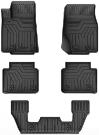 Cartist Custom Fit For Floor Mats Jeep Grand Cherokee L 2021 2022 2023 сите лагер за подот на временските услови 3 реда TPE