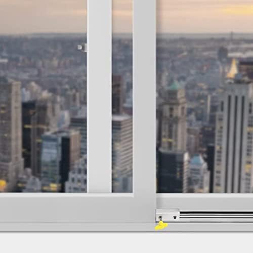 Прозорец Брави Безбедност 4 Комплети 2022 Лизгачки Прозорец Заклучување Алуминиум Со Клучни Затворачи За Прозорци За Вертикална & засилувач;