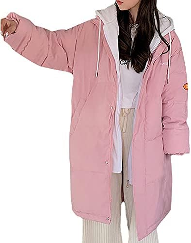 Foviguo крзнени палта за жени, есенски обичен палто за одмор за дами плус големина долги ракави лапел удобни палта zipfront