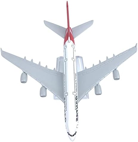 1/400 Скала A380 Qantas Model легура на легура модел на диекаст модел за авијација колекционерски производи со штанд за приказ