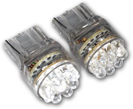 TuningPros LEDTL-T20-W15 LED сијалички LED сијалички T20, 15 LED бел 2-PC сет