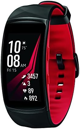 Samsung Gear Fit2 Pro Smart Fitness Band , Diamond Red, SM-R365NZRAXAR – Американска Верзија Со Гаранција