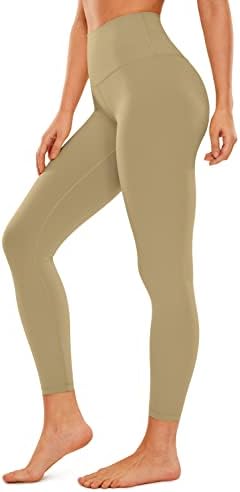CRZ јога Butterluxe женски тренинзи хеланки 26,5 ''- целосна должина со висока половината јога панталони, мека атлетска салата за салата